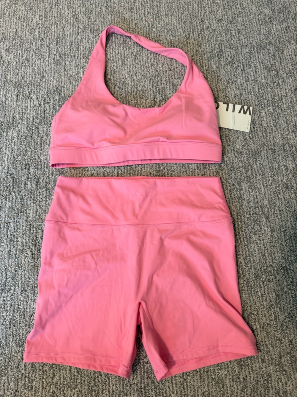 Willow Pink Scoop-Neck Sports Bra
